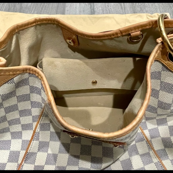 Authentic Louis Vuitton Galliera Damier PM Azur Hobo bag - Picture 14 of 15